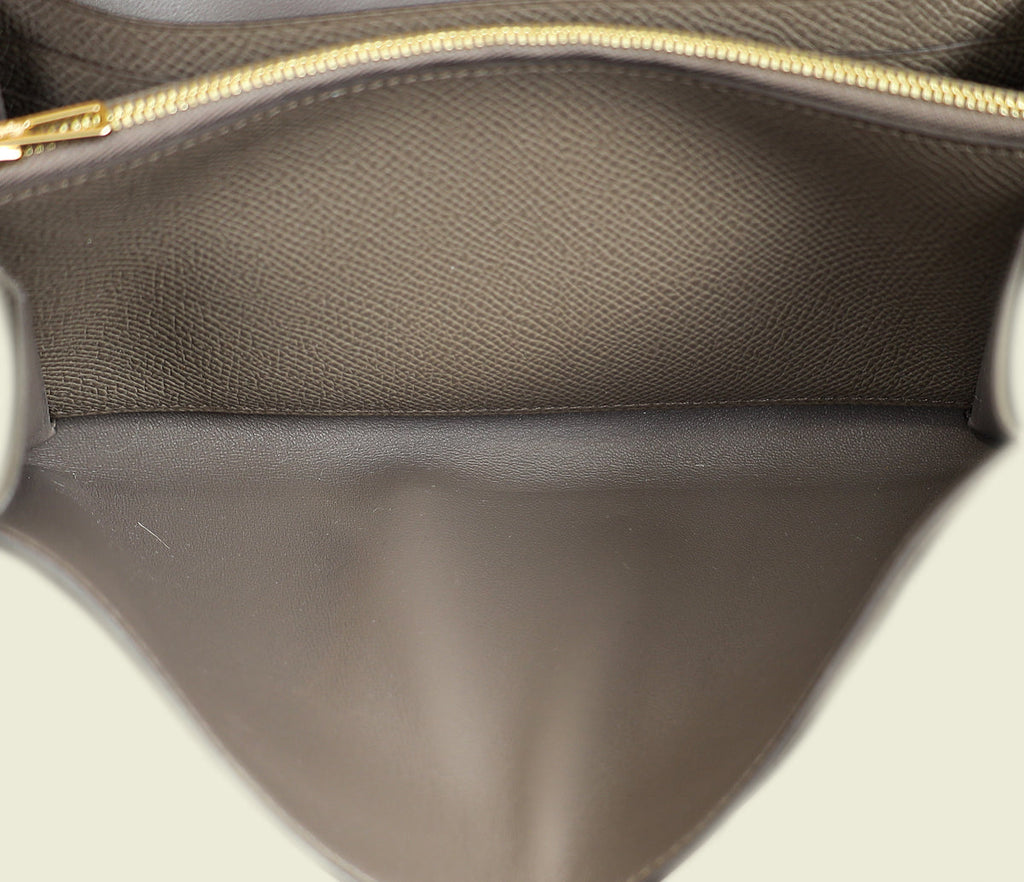 Hermes Gris Etain Constance To Go Wallet