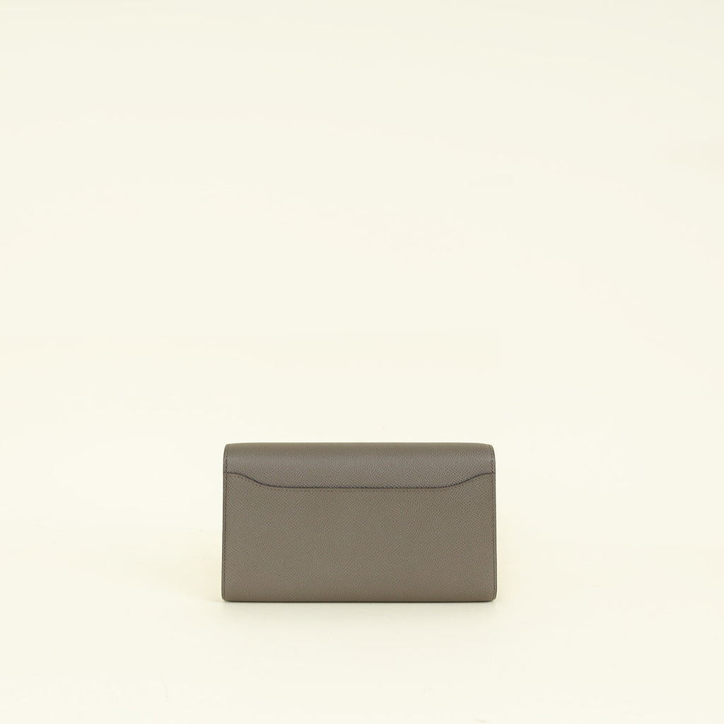 Hermes Gris Etain Constance To Go Wallet
