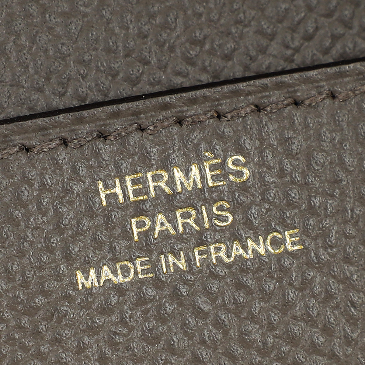 Hermes Gris Etain Constance To Go Wallet