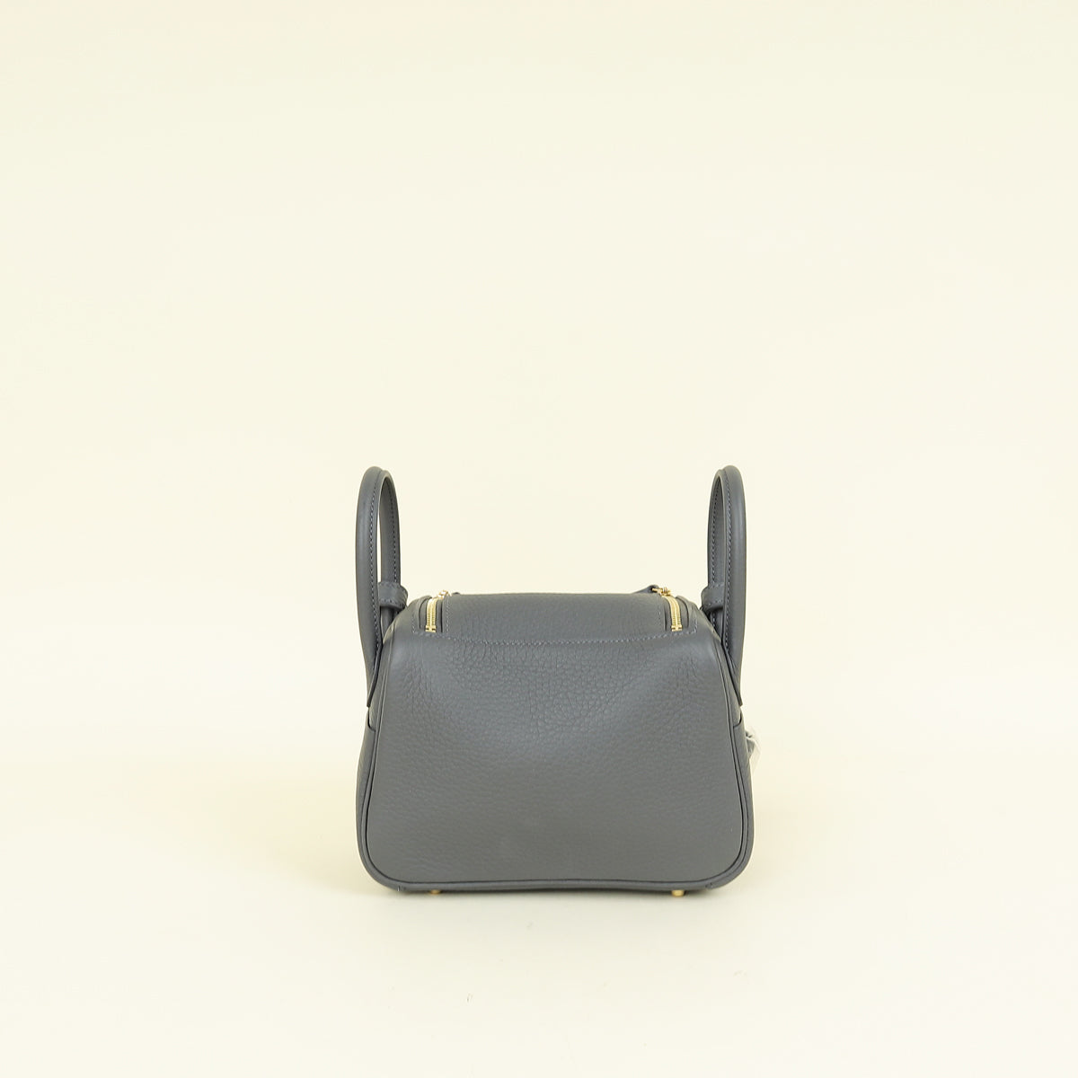 Hermes Gris Misty Mini Lindy Bag