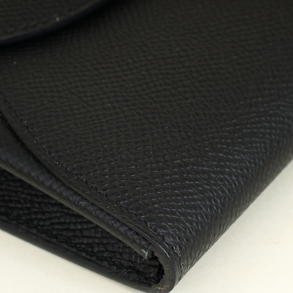 Hermes Noir Maillon To Go Wallet