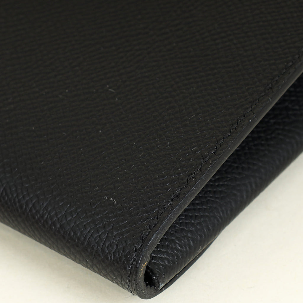 Hermes Noir Maillon To Go Wallet