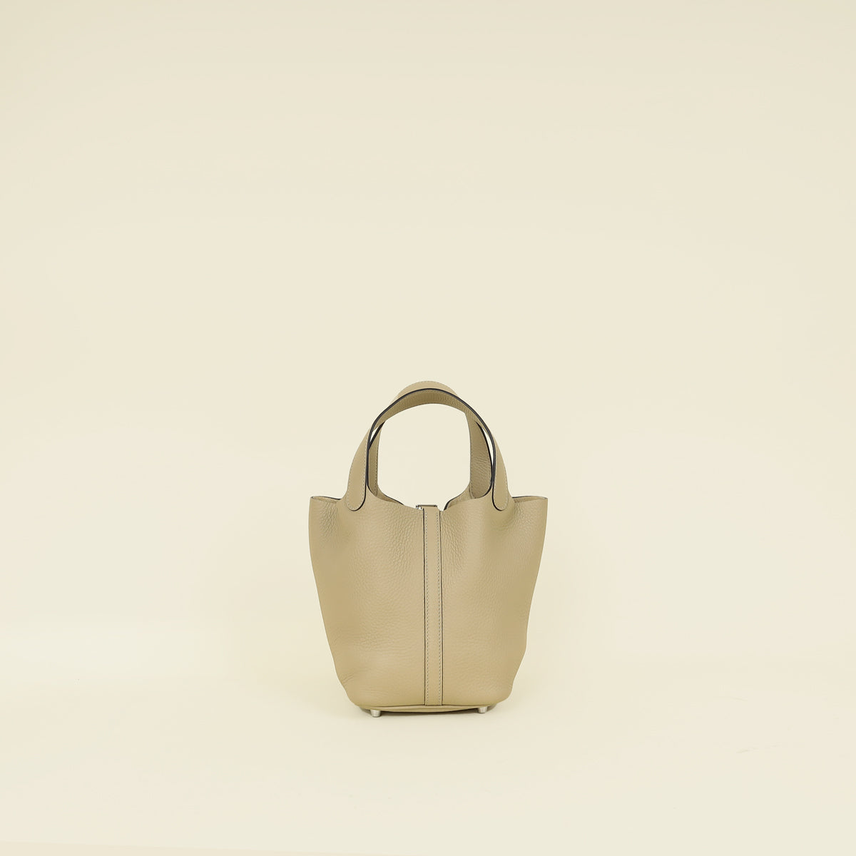 Hermes Beige Marfa Picotin Lock 18 Bag