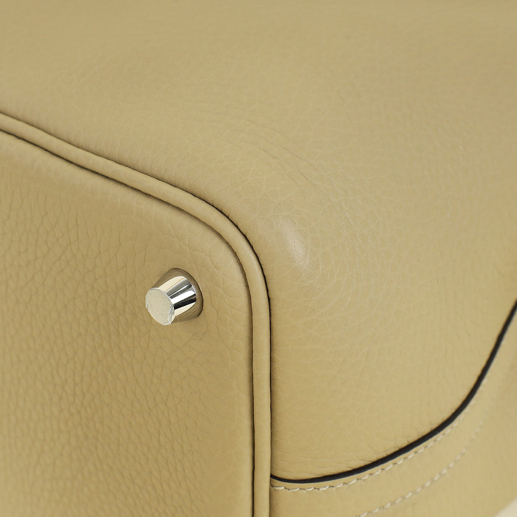 Hermes Beige Marfa Picotin Lock 18 Bag