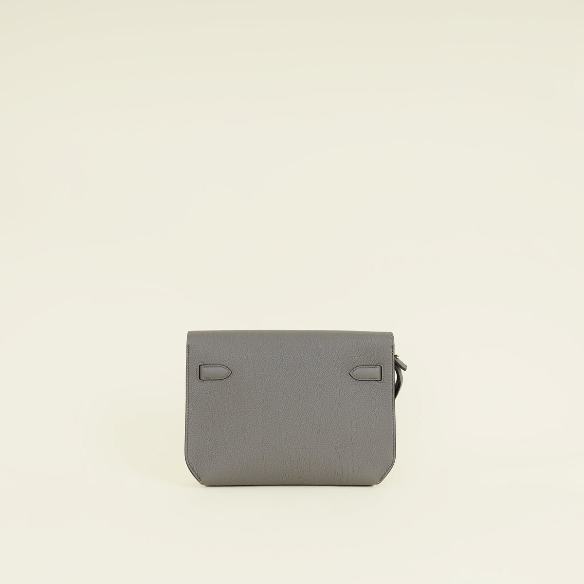 Hermes Gris Etain Kelly Depeches 25 Bag
