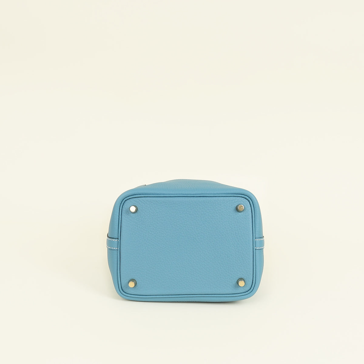 Hermes New Blue Jean Picotin Lock 18 Bag