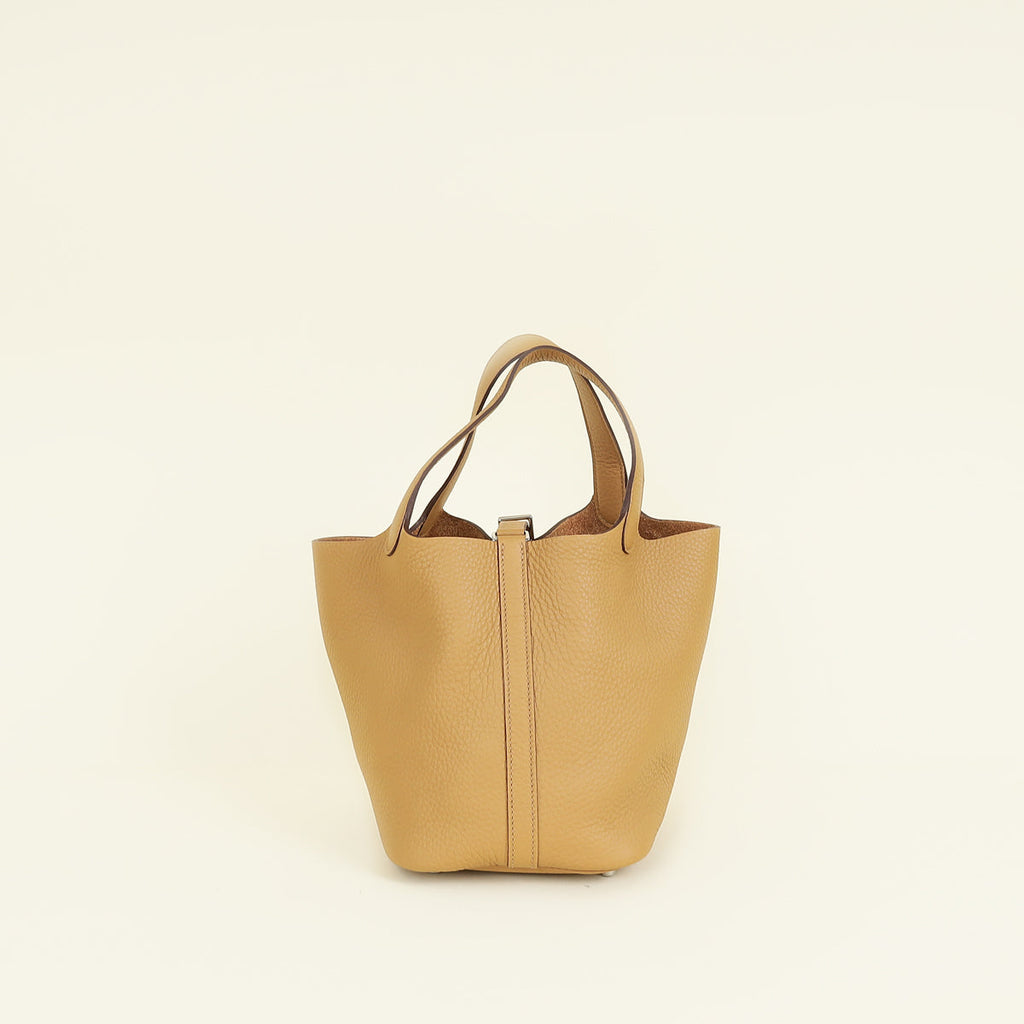 Hermes Biscuit Picotin Lock 18 Bag