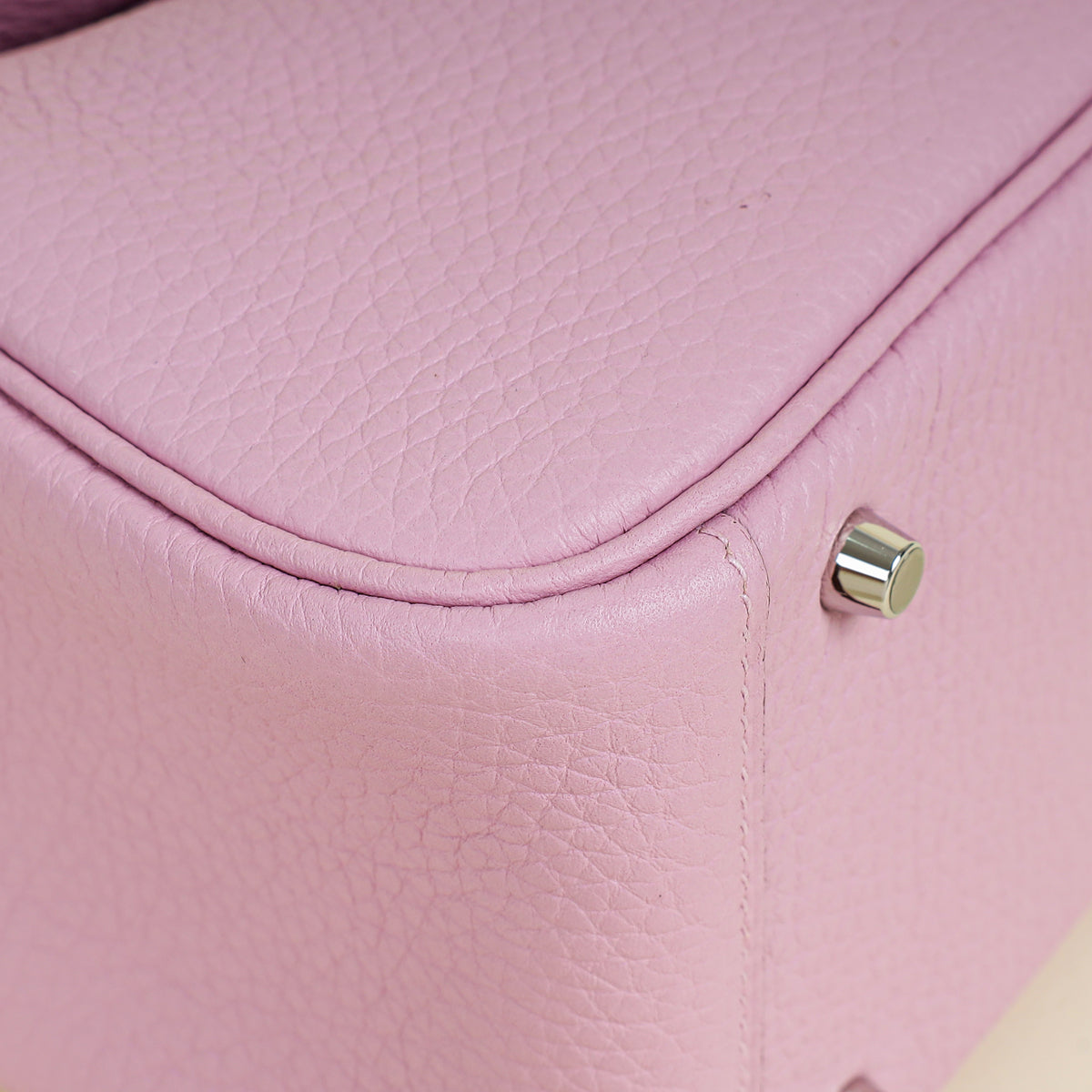 Hermes Mauve Sylvestre Mini Lindy Bag