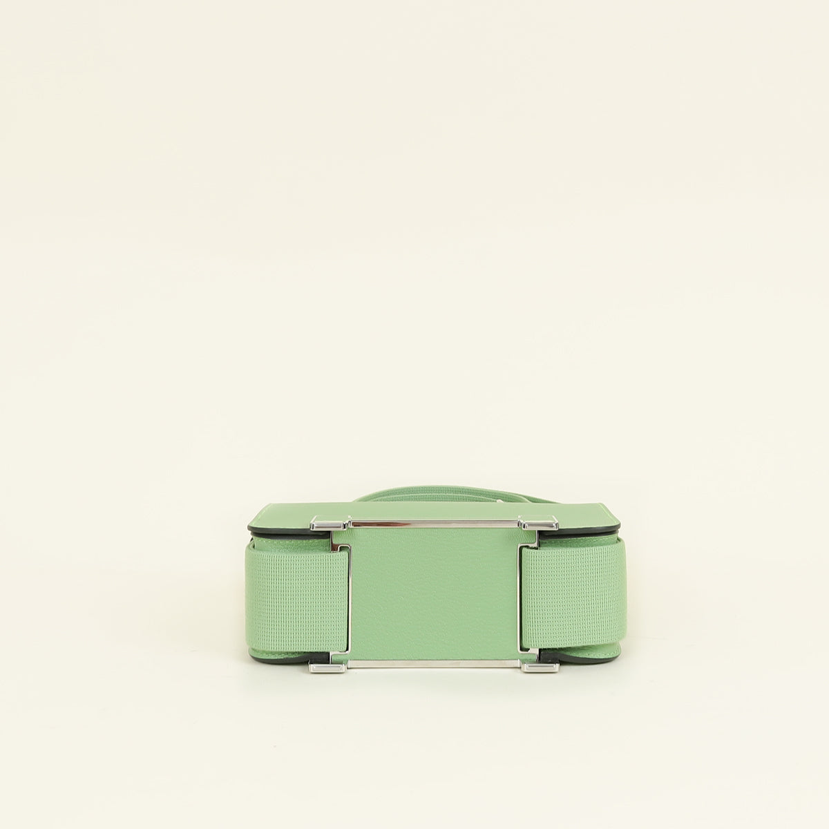 Hermes Vert Criquet Geta Shoulder Bag