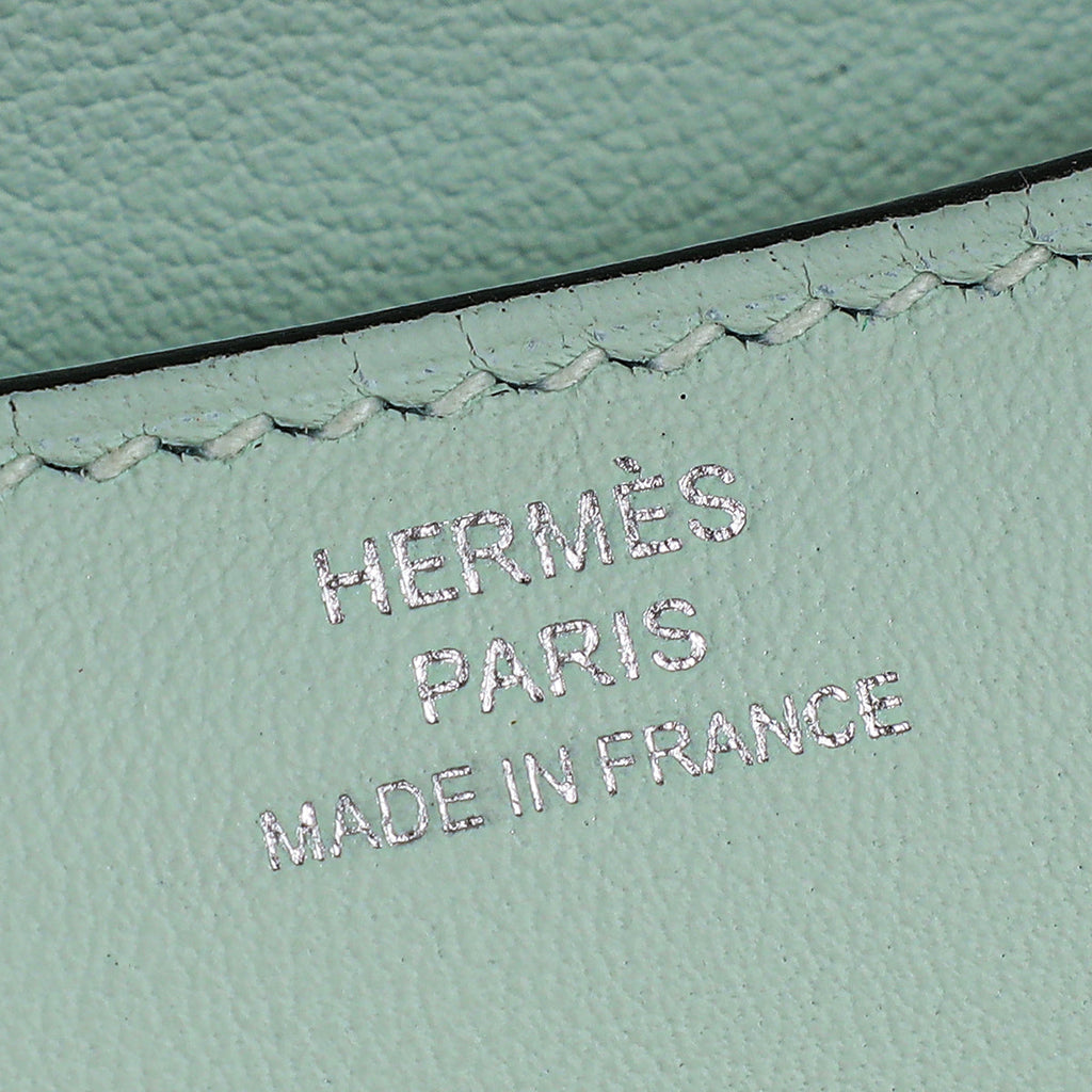 Hermes Vert Peppermint Constance III Mini Mirror Bag