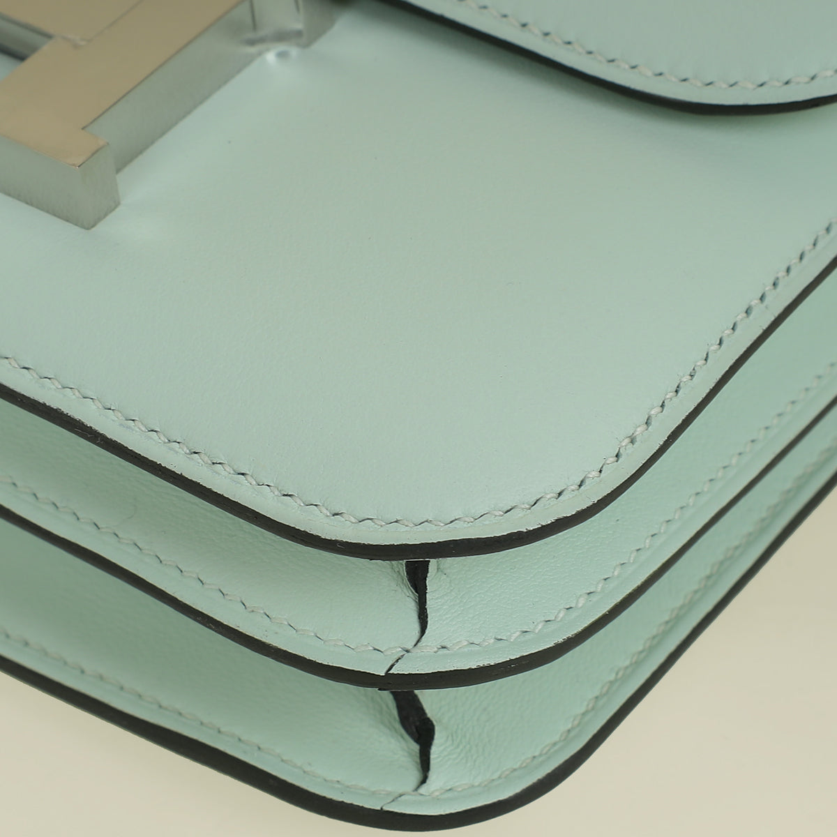 Hermes Vert Peppermint Constance III Mini Mirror Bag