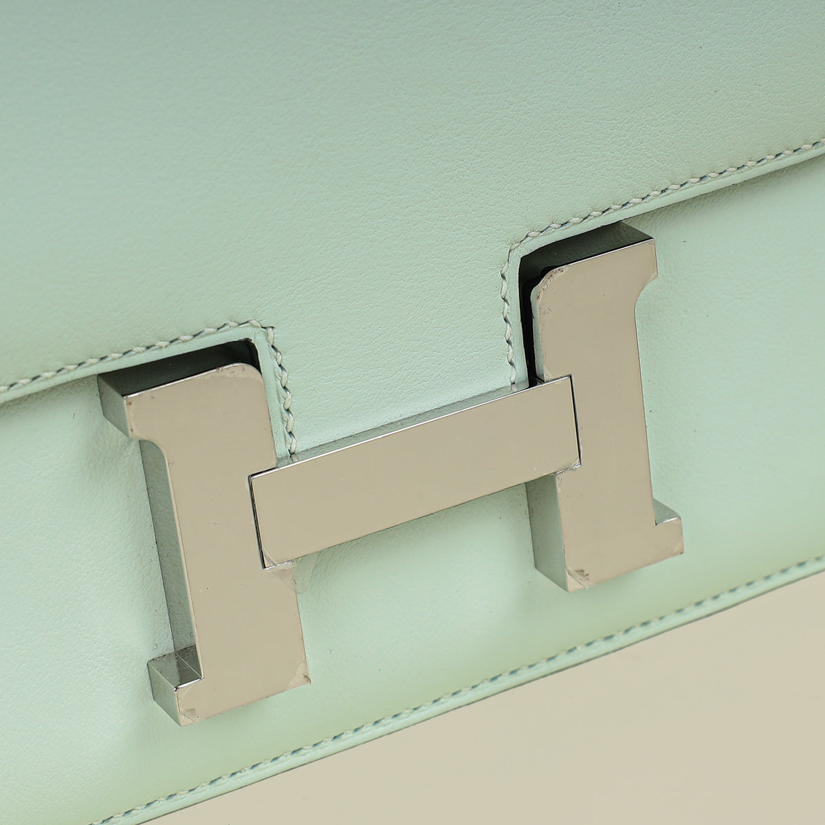 Hermes Vert Peppermint Constance III Mini Mirror Bag