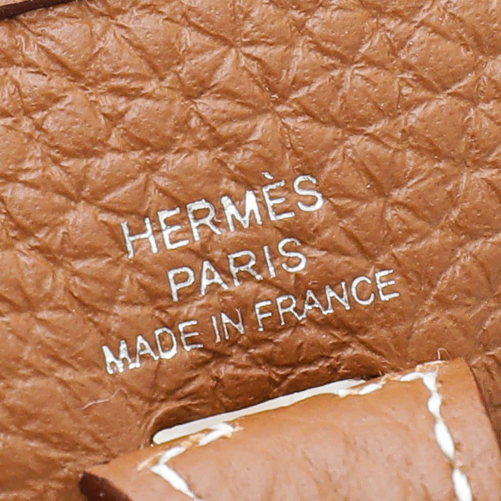 Hermes Gold Evelyne TPM Bag