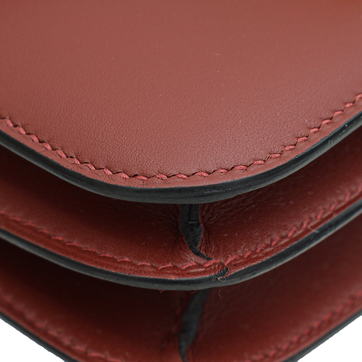 Hermes Rouge H Constance III Mini Bag
