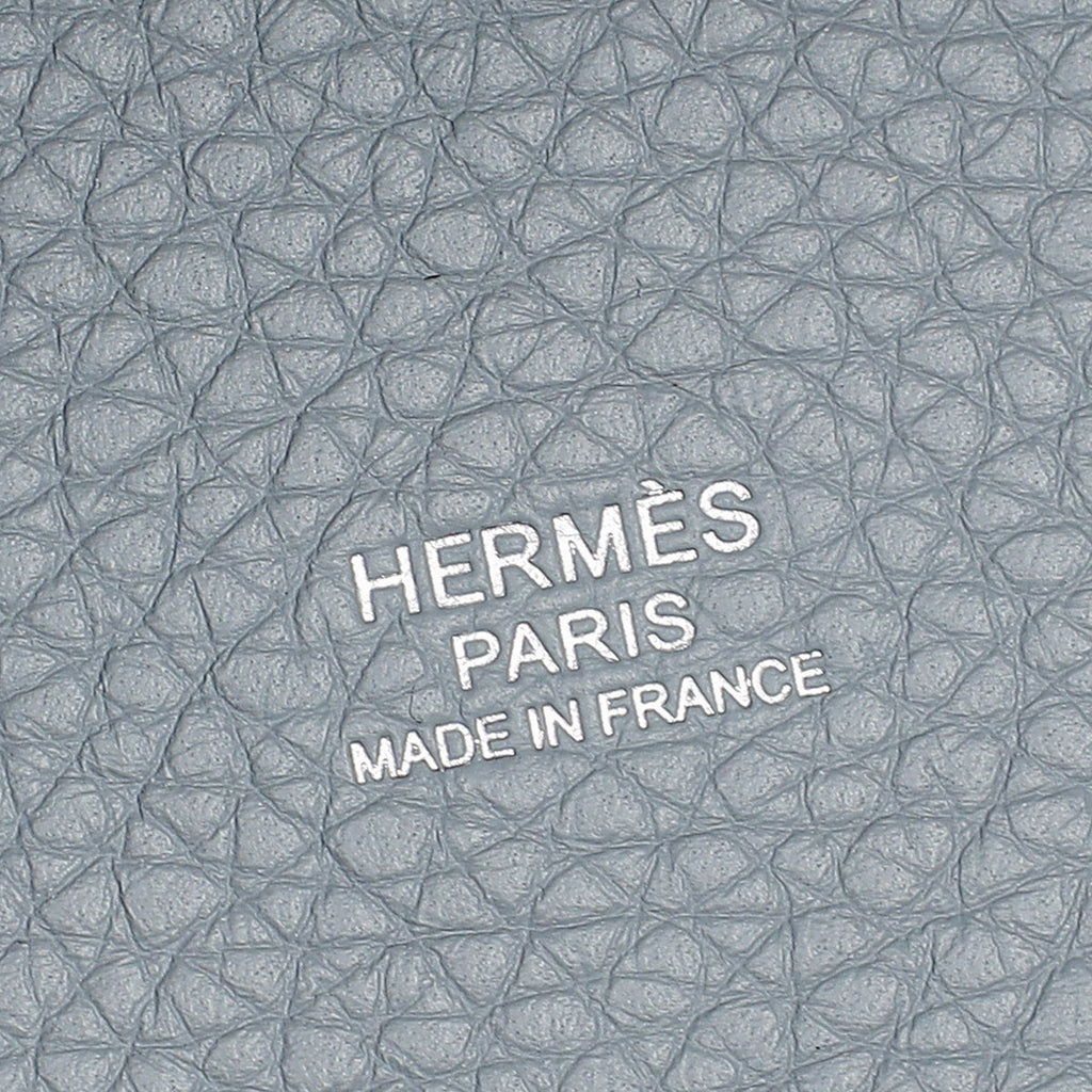 Hermes Gris Pantin Picotin Lock 22 Bag