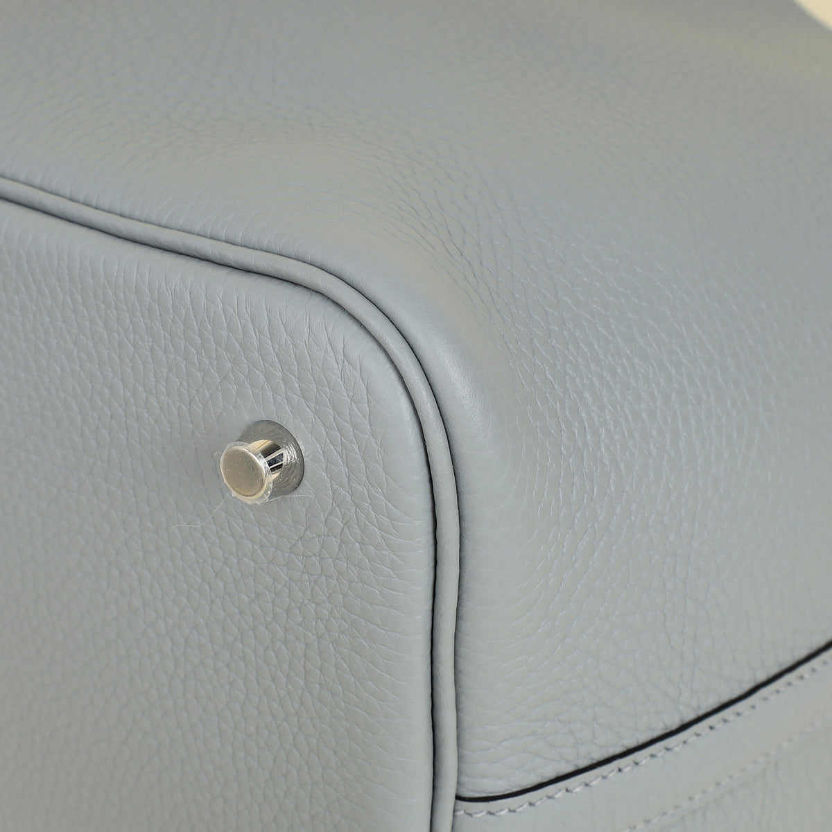 Hermes Gris Pantin Picotin Lock 22 Bag