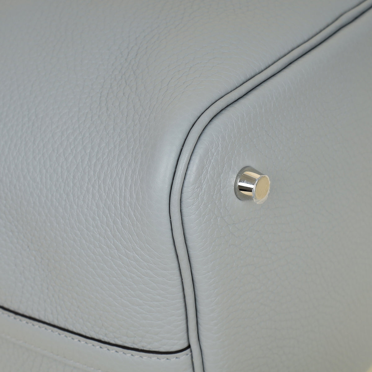 Hermes Gris Pantin Picotin Lock 22 Bag