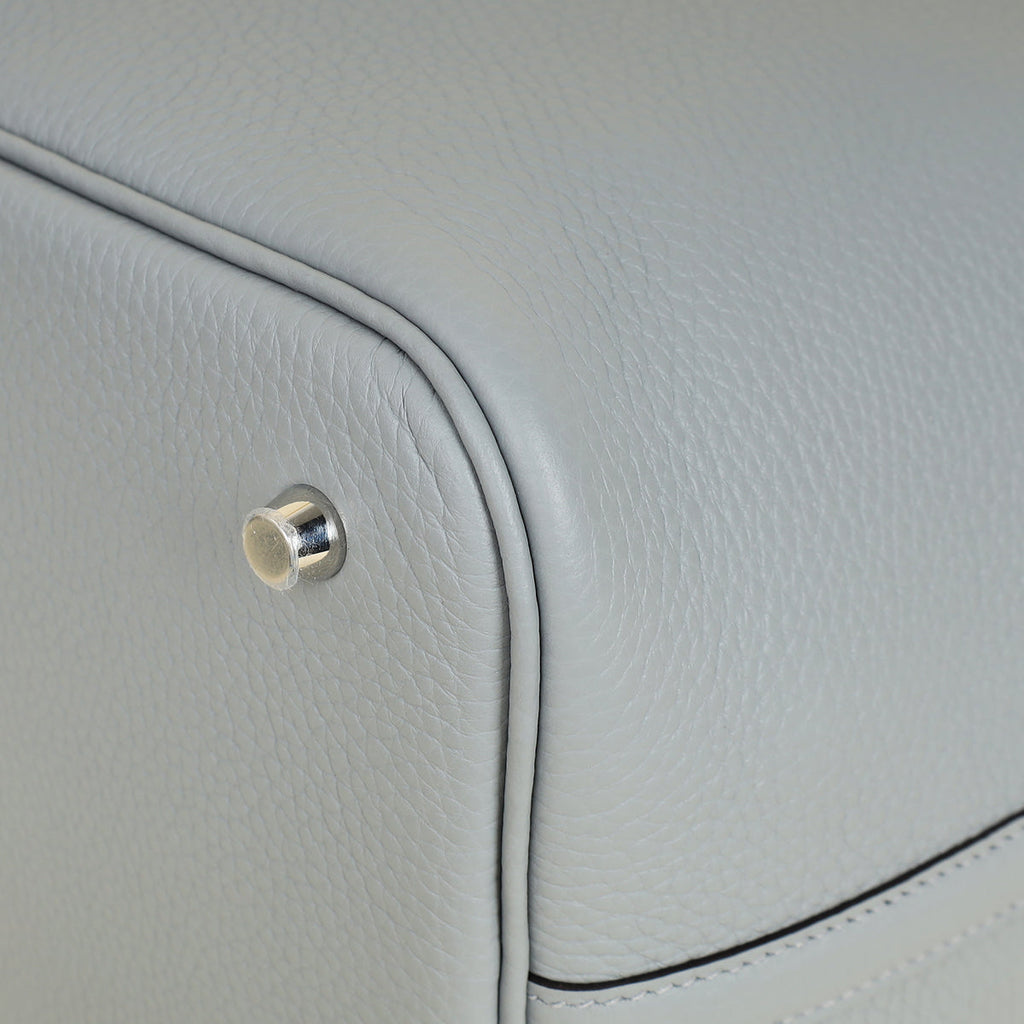 Hermes Gris Pantin Picotin Lock 22 Bag