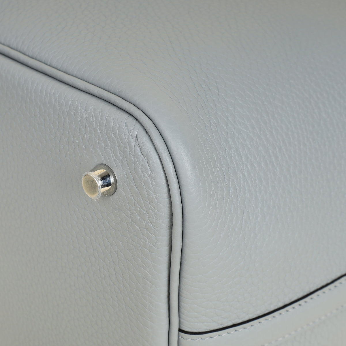 Hermes Gris Pantin Picotin Lock 22 Bag