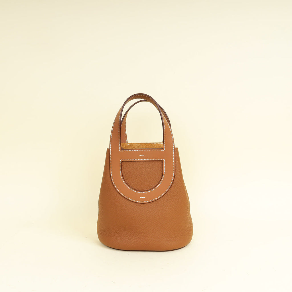 Hermes Gold In The Loop 18 Bag