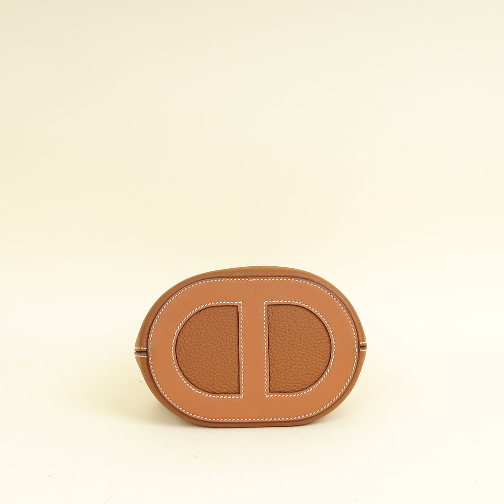 Hermes Gold In The Loop 18 Bag