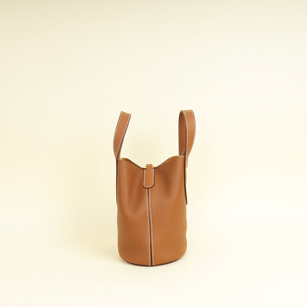 Hermes Gold In The Loop 18 Bag