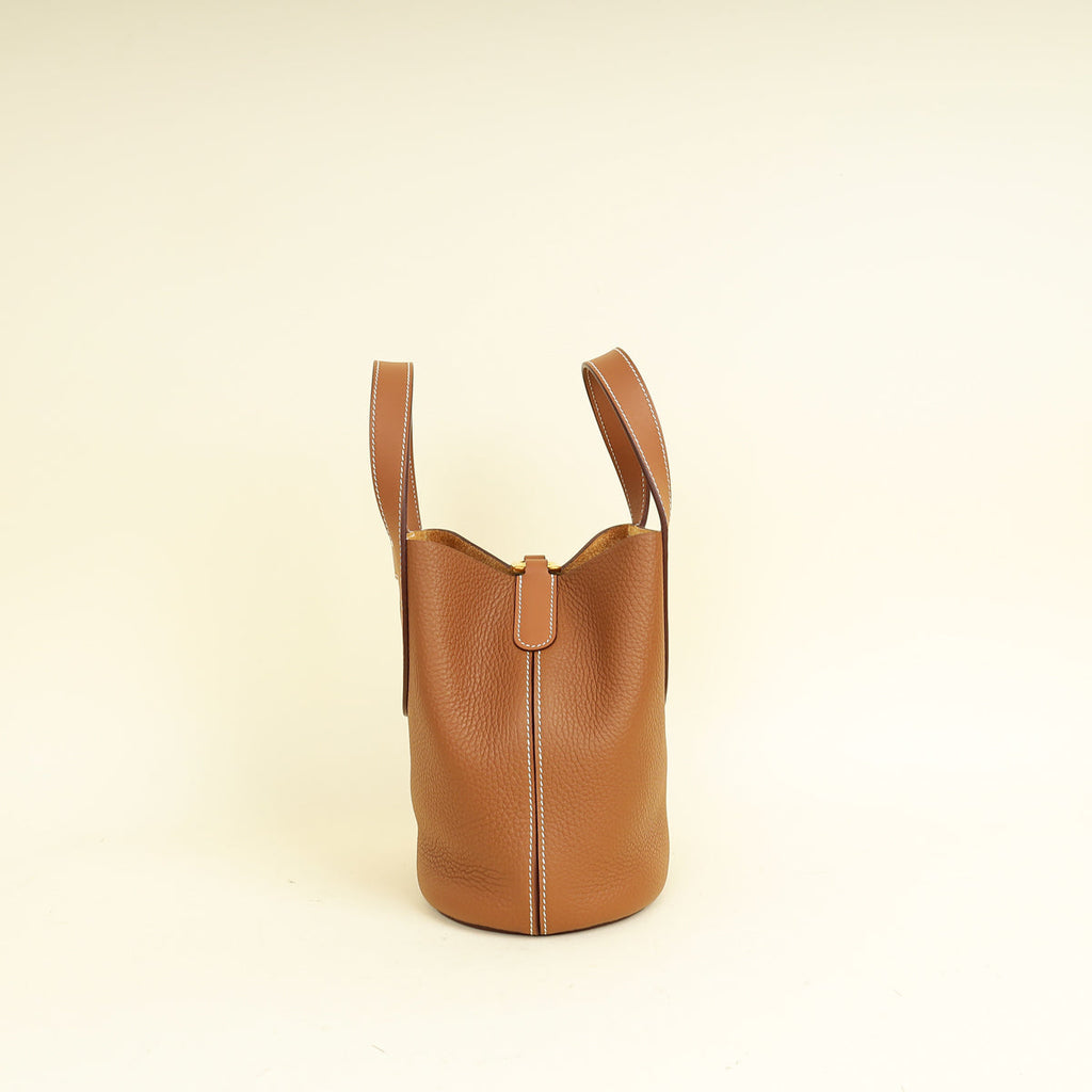 Hermes Gold In The Loop 18 Bag