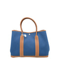 Hermes Bicolor Garden Party 36 MM Toile Officier Negonda Bag