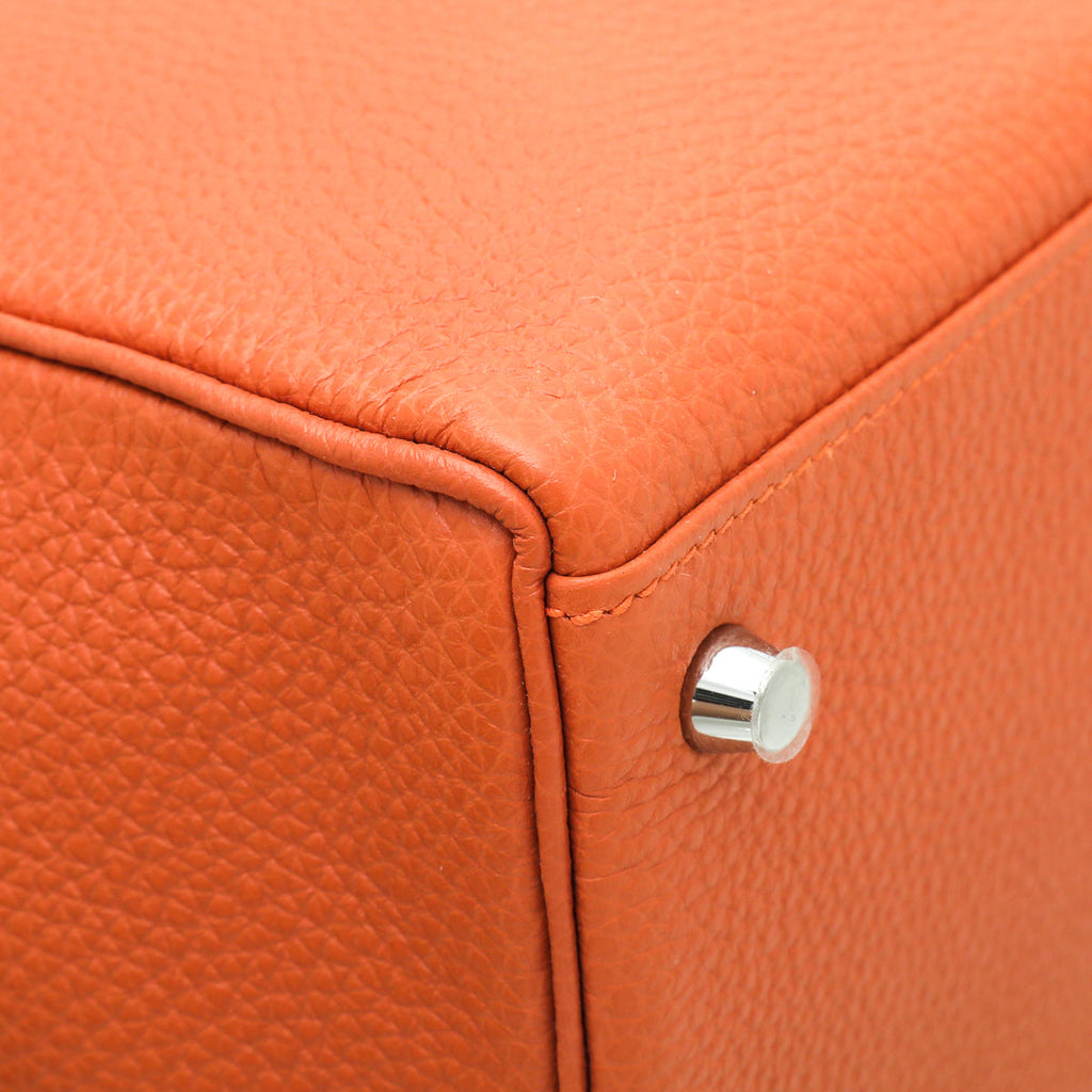 Hermes Orange Retourne Kelly 35 Bag