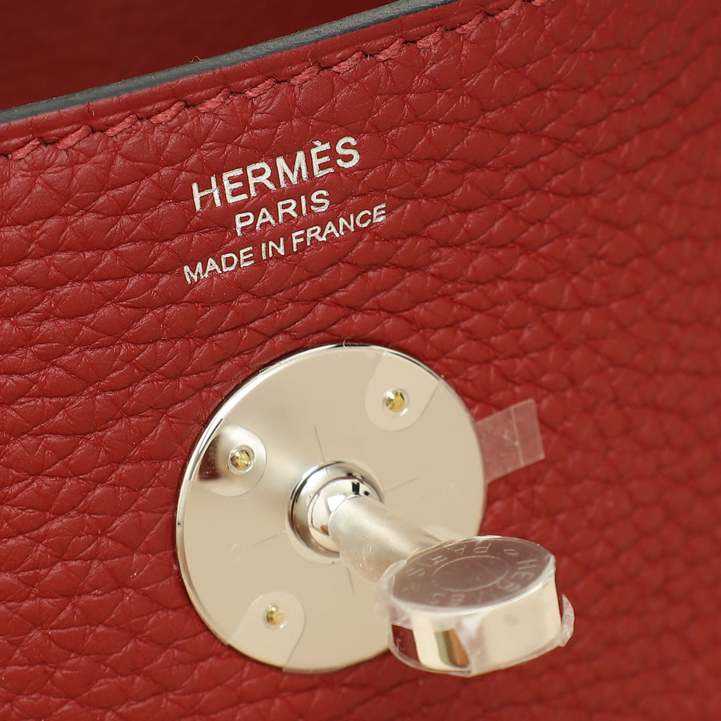 Hermes Rouge H Lindy 26 Bag