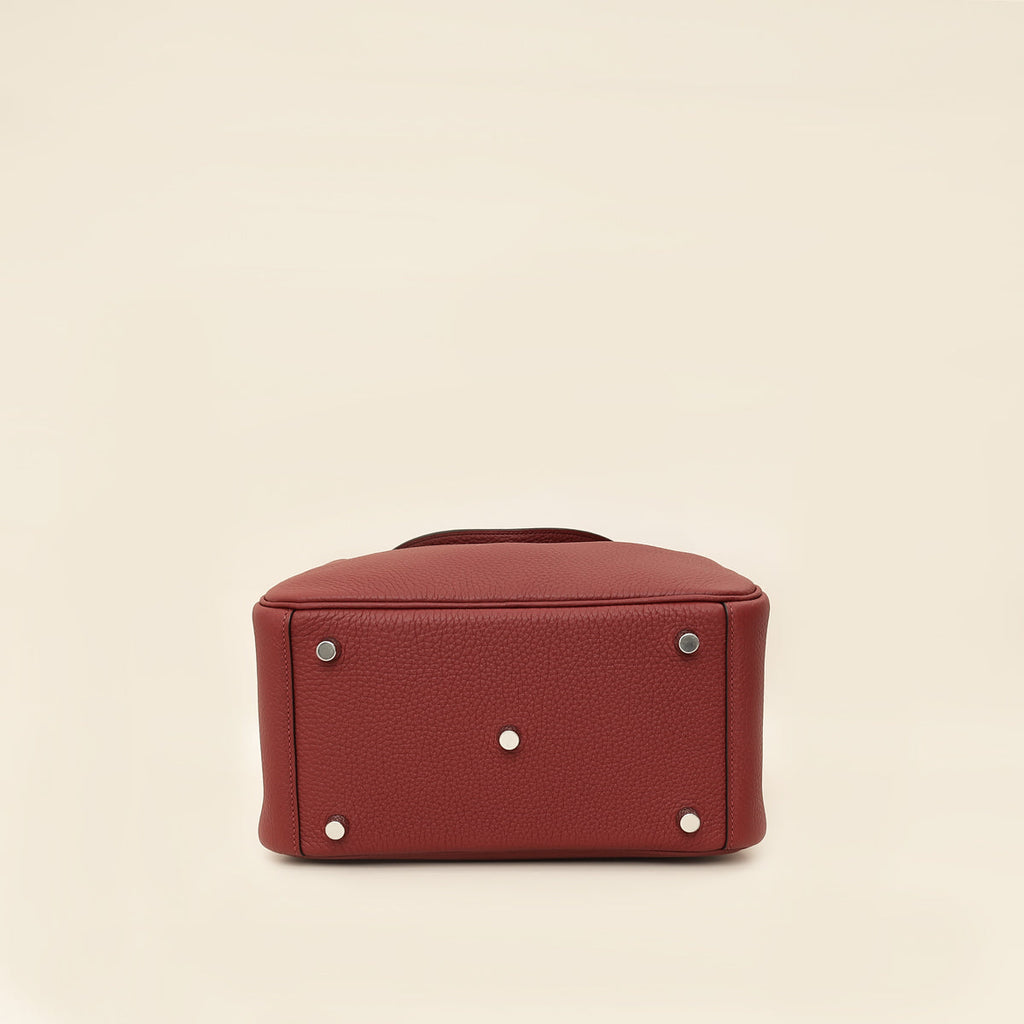 Hermes Rouge H Lindy 26 Bag