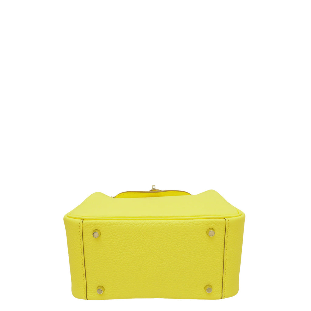 Hermes Limoncello Mini Lindy Bag