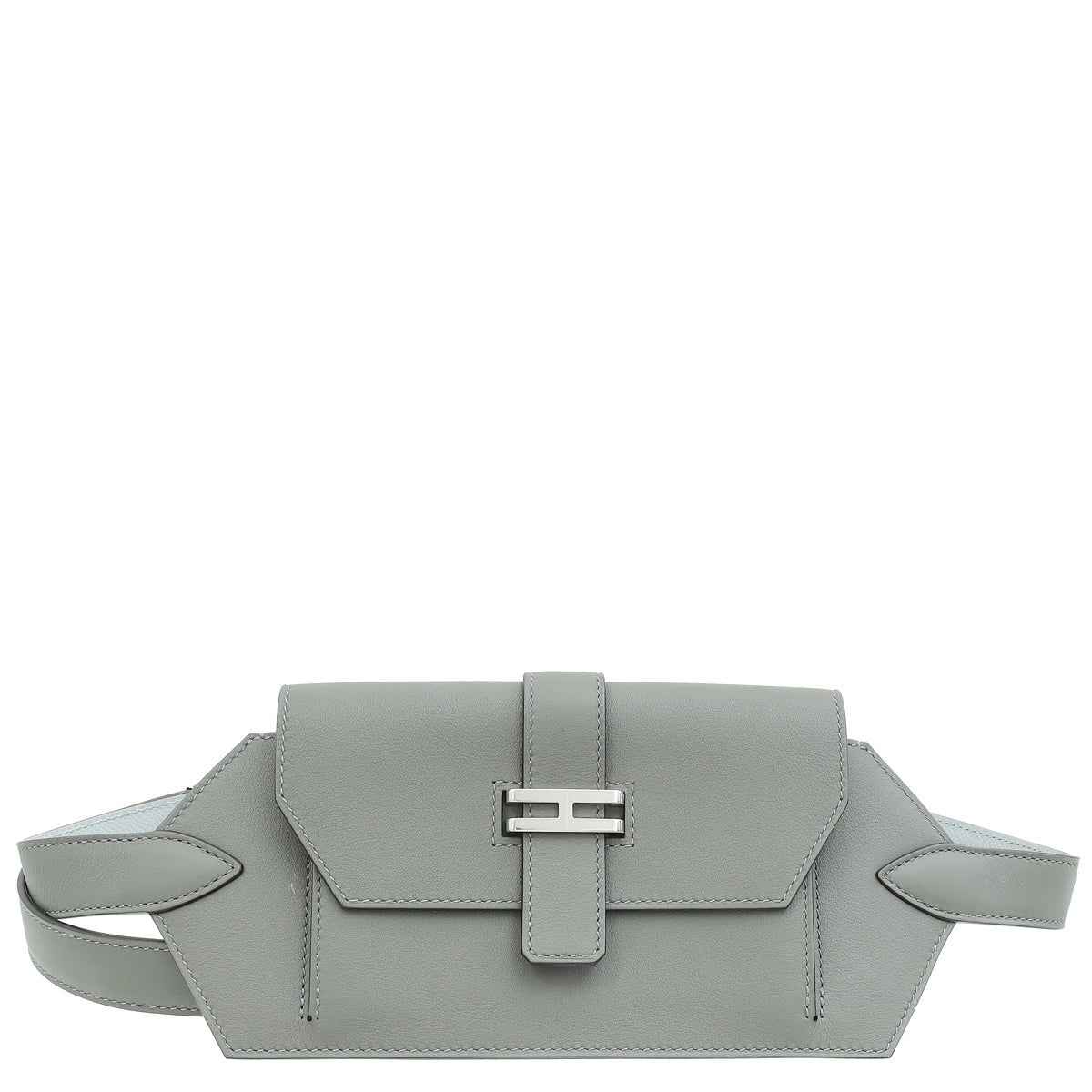 Hermes Gris Meyer Elan Pocket 24 Belt Bag