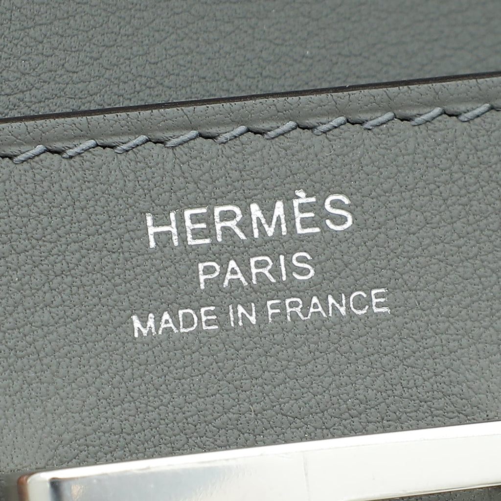 Hermes Gris Meyer Elan Pocket 24 Belt Bag