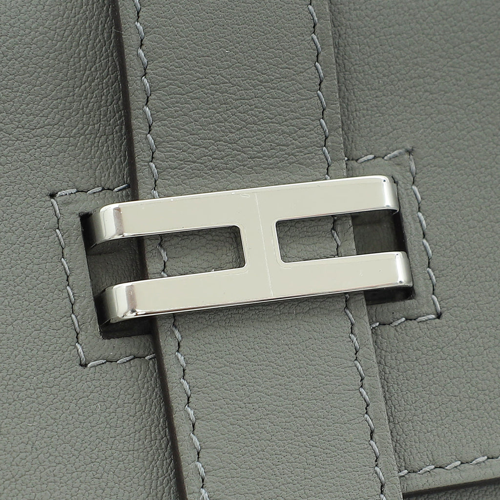 Hermes Gris Meyer Elan Pocket 24 Belt Bag