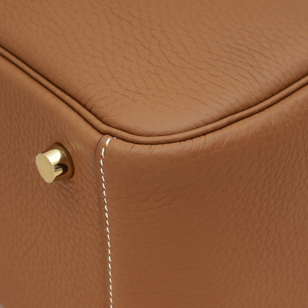 Hermes Gold Lindy 26 Bag