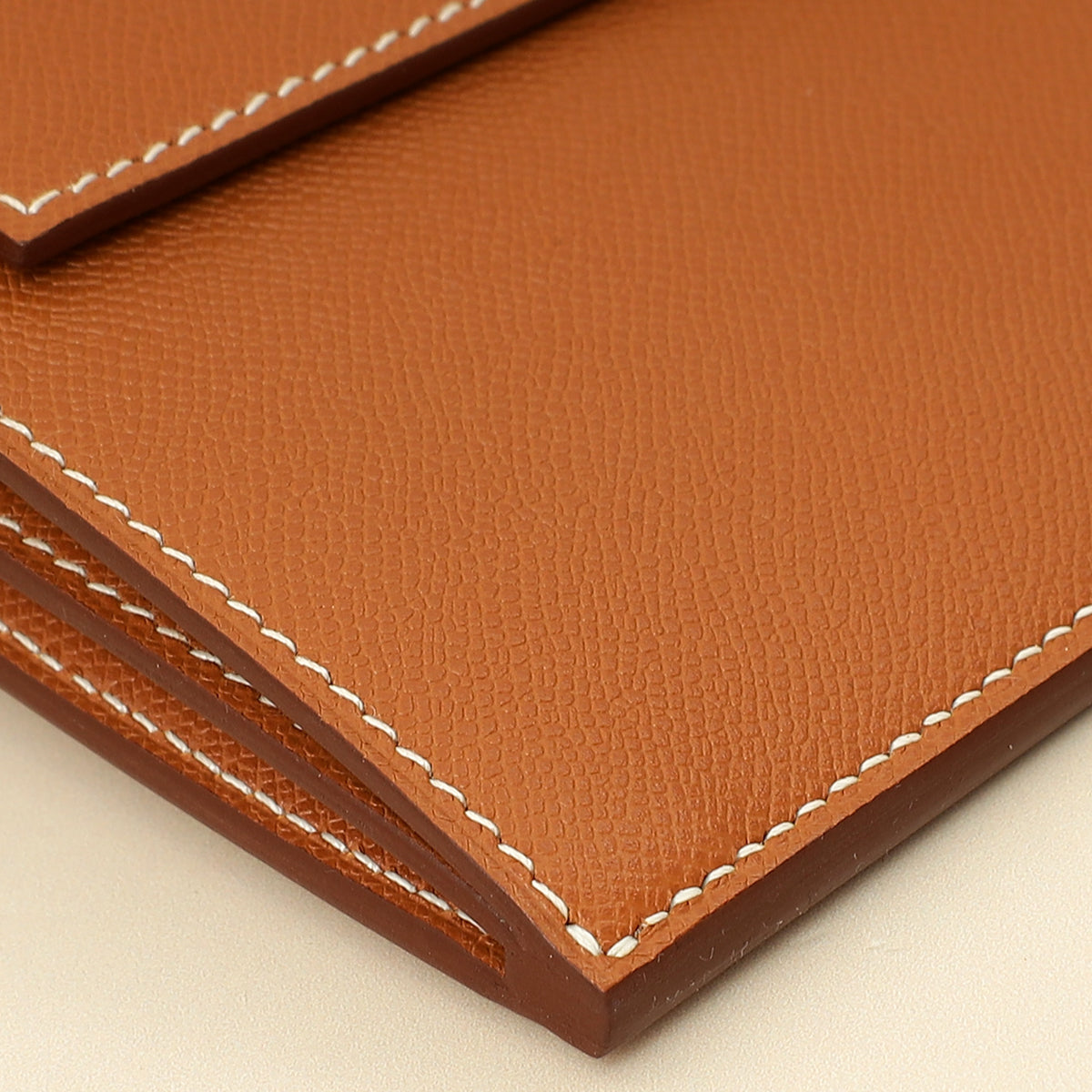 Hermes Gold Madame Kelly Pocket Long Wallet