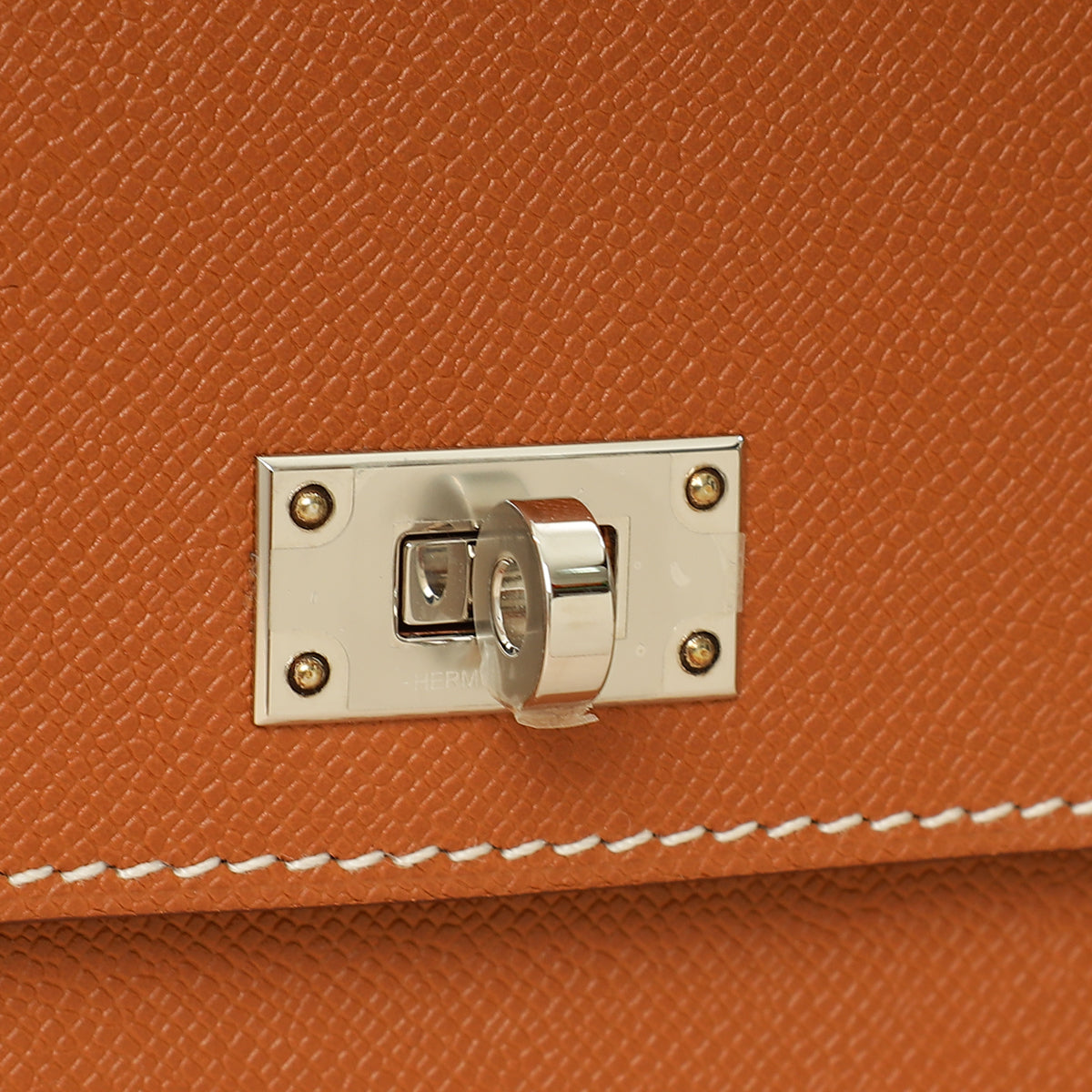 Hermes Gold Madame Kelly Pocket Long Wallet