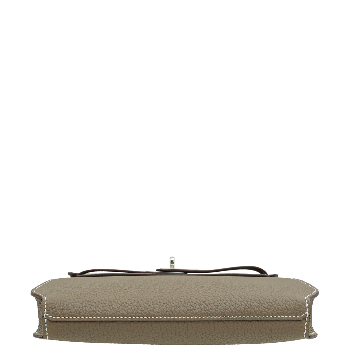Hermes Etoupe Kelly Depeches 25 Pouch