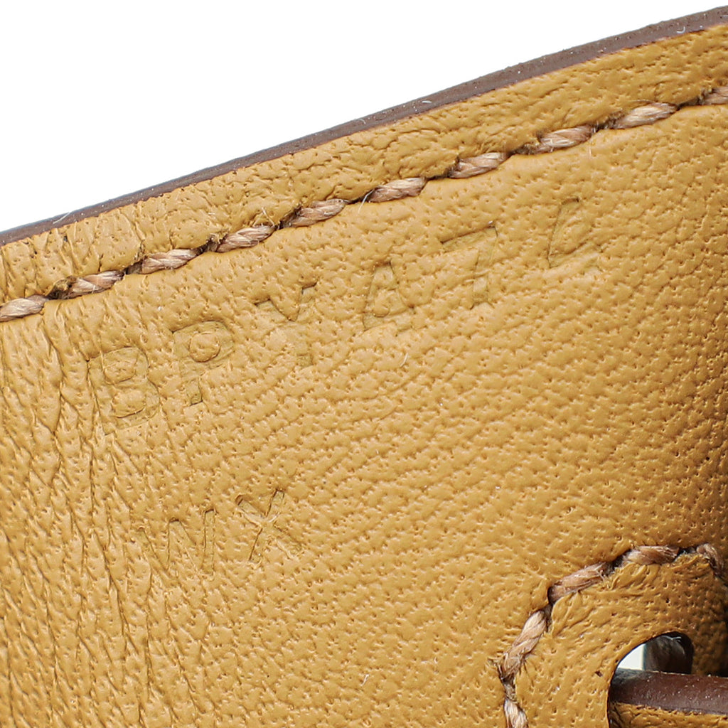 Hermes Biscuit In and Out Birkin 25 Bag