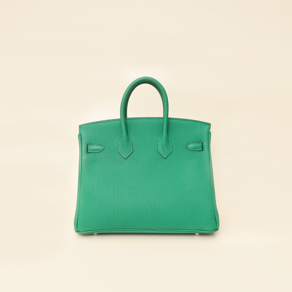Hermes Vert Vertigo Birkin 25 Retourne Bag