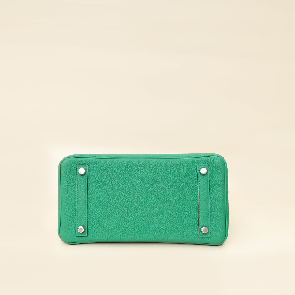 Hermes Vert Vertigo Birkin 25 Retourne Bag
