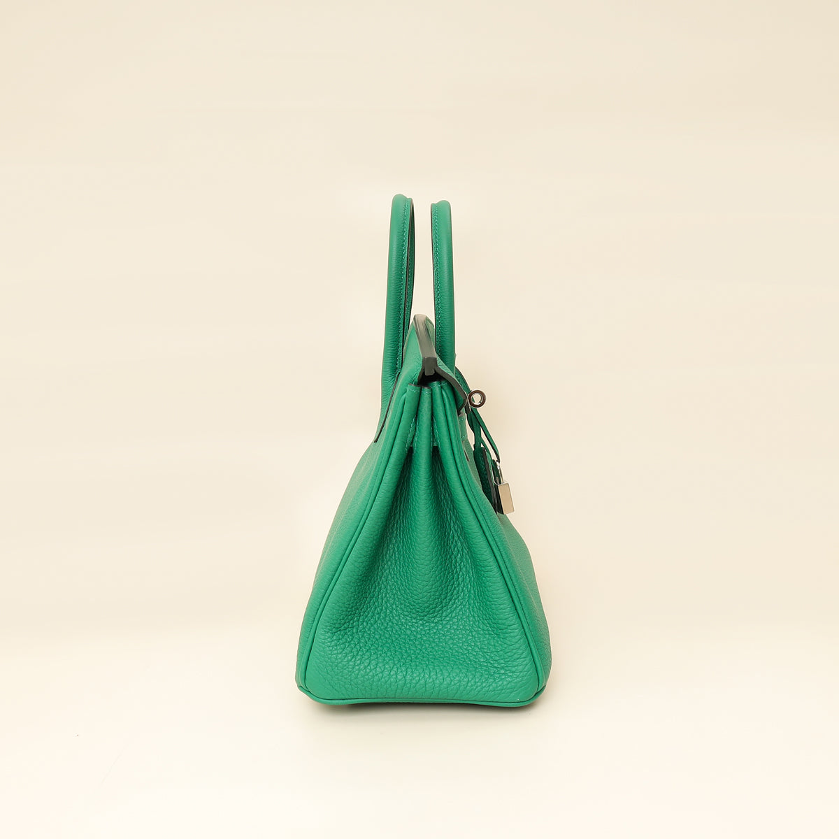 Hermes Vert Vertigo Birkin 25 Retourne Bag