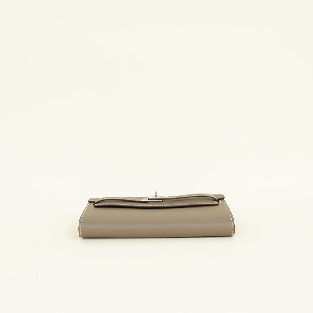 Hermes Etoupe Kelly To Go Wallet