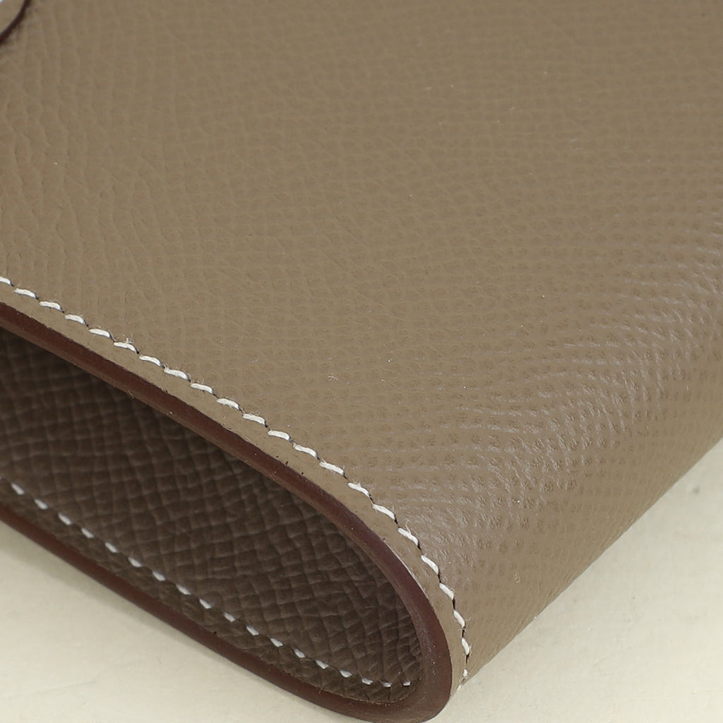 Hermes Etoupe Kelly To Go Wallet