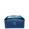 Hermes Navy Blue Bride-A-Brac Small Case