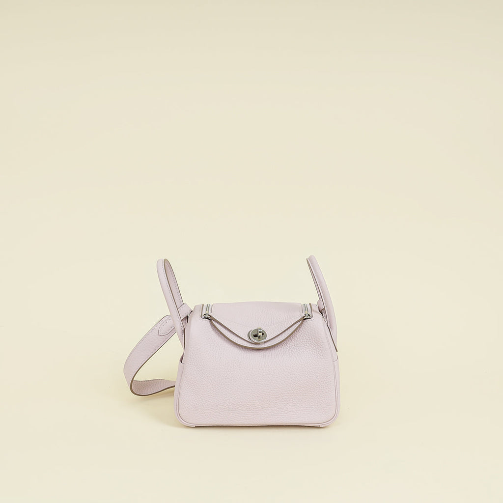 Hermes Bicolor Mini Lindy II Verso Bag