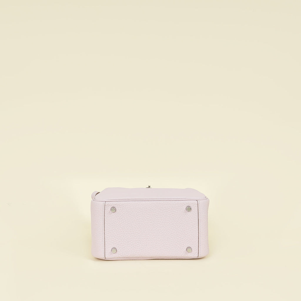 Hermes Bicolor Mini Lindy II Verso Bag