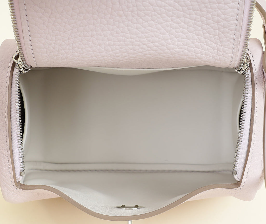 Hermes Bicolor Mini Lindy II Verso Bag
