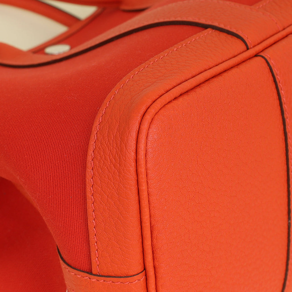 Hermes Bicolor Verso Garden Party 30 Bag